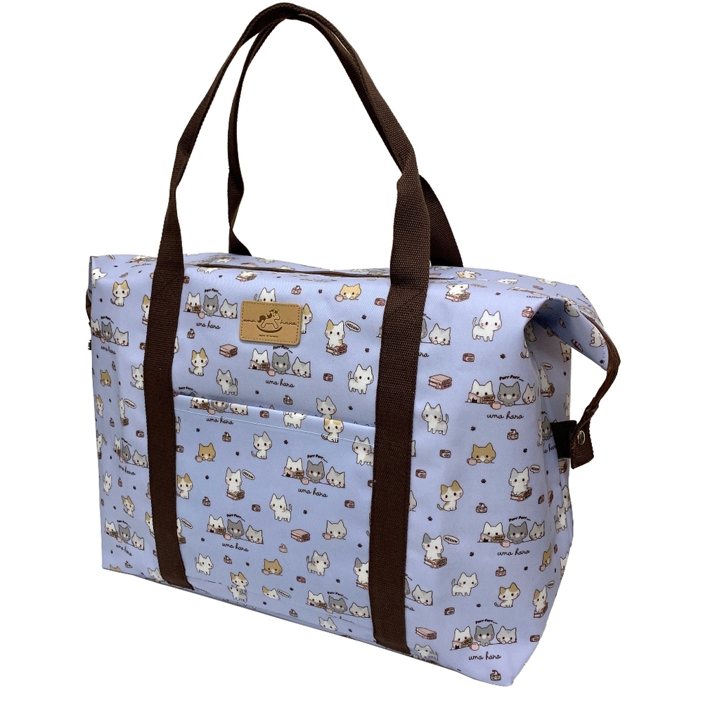 Waterproof Cat Extra Large Travel Tote Luggage Weekender Duffel Trolley Sleeve